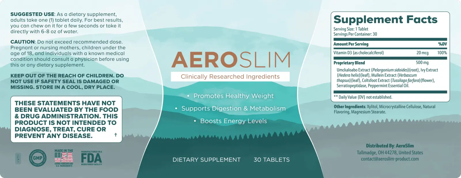 aeroslim label